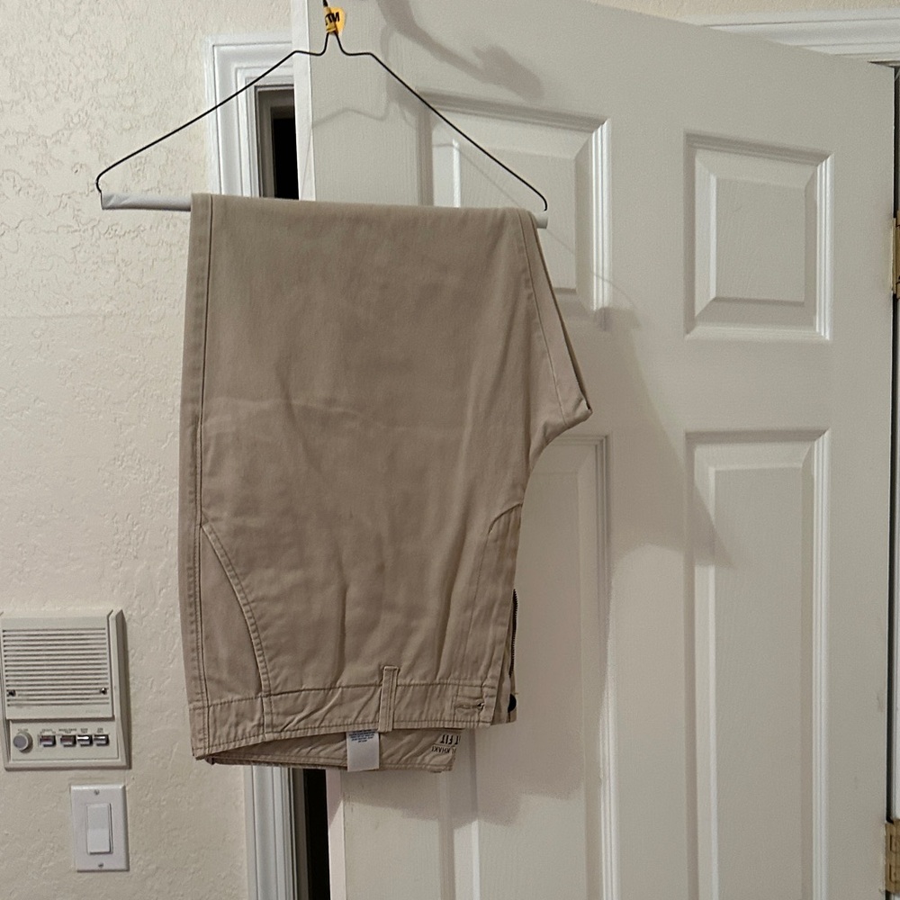 Old Navy Beige Straight Fit Pants